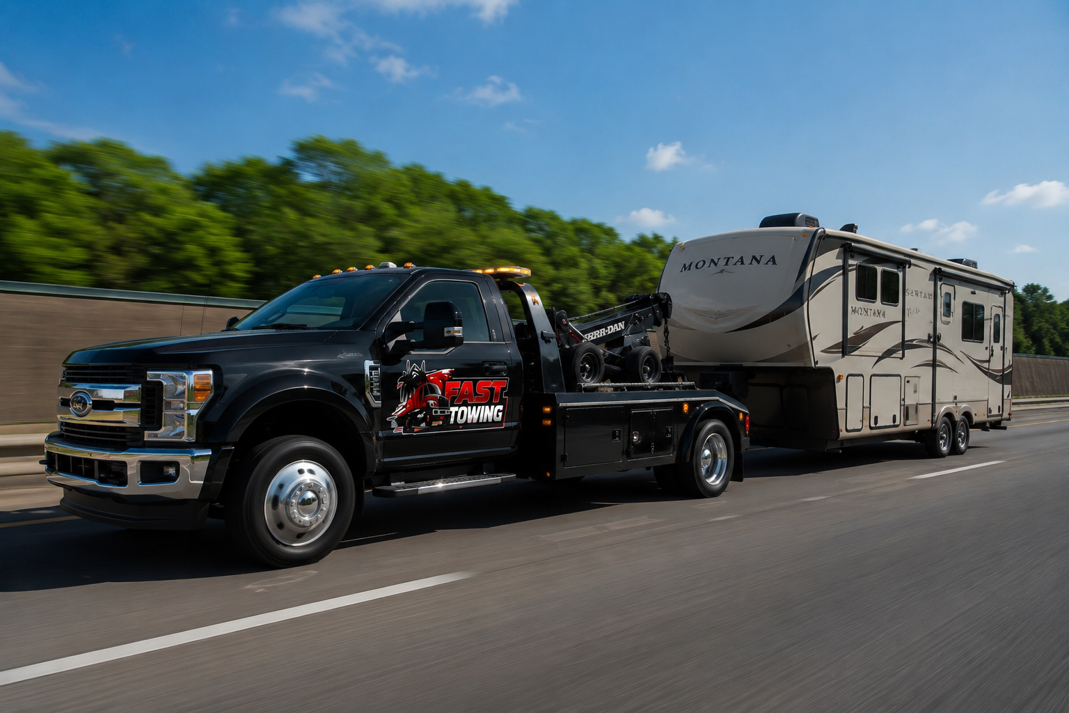 Fast Towing roadside assistance