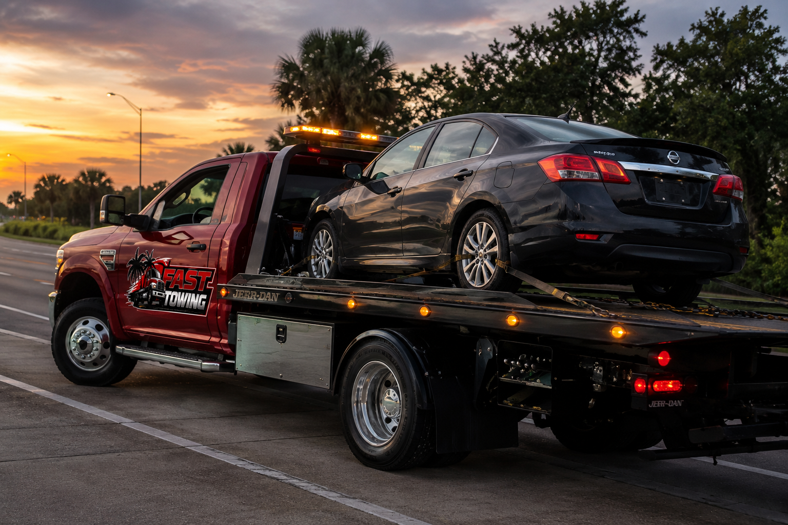 Fast Towing fleet and towing service